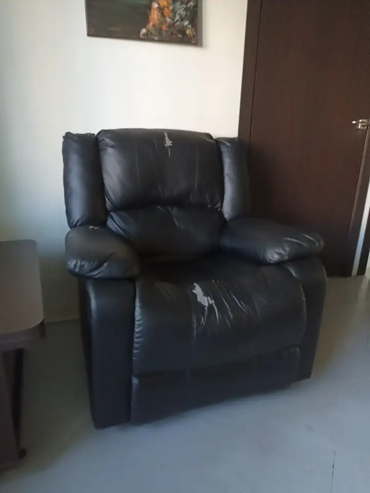 Кожаное кресло бу, фотография 2