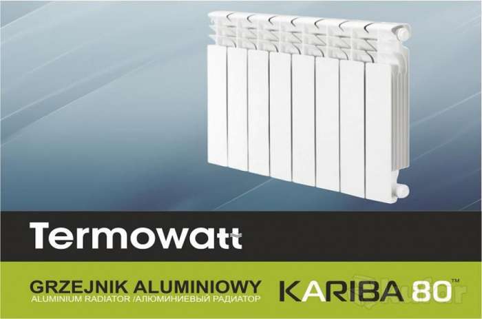 Радиатор алюминиевый TERMOWATT KARIBA 80, фотография 1
