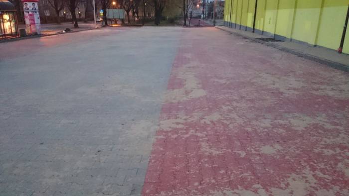 Укладка тротуарной плитки и установка бордюр, фотография 1
