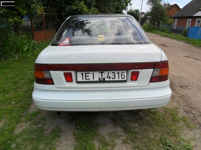 Hyundai Lantra, 92 г.в., 1.5 инжектор, фотография 4