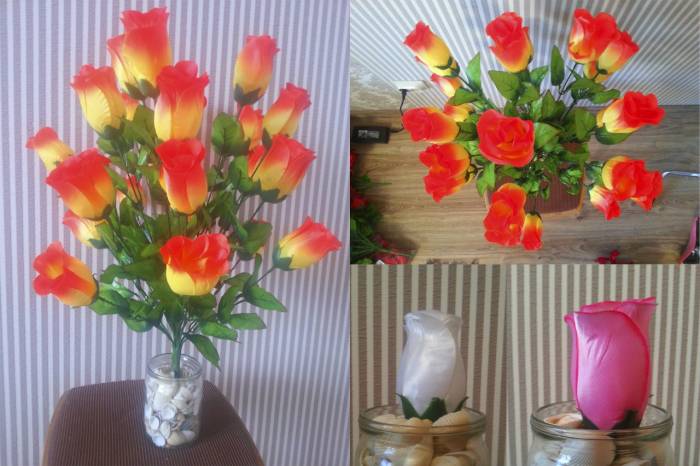 Искусственные цветы,головки и стебли(самые низкие цены), фотография 3