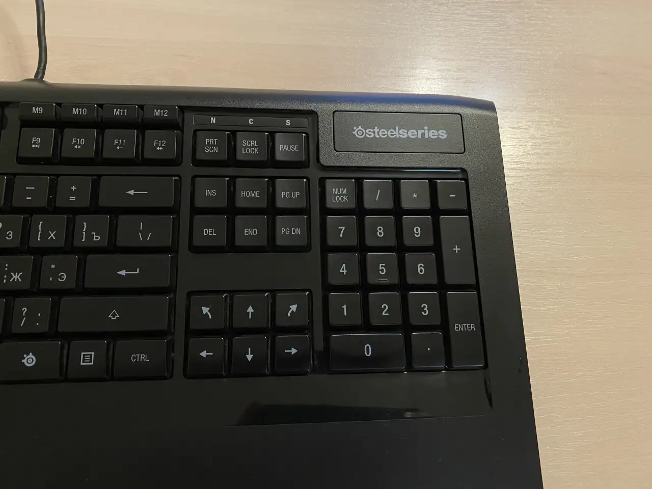 Клавиатура steelseries apex gaming keyboard  64121, фотография 2