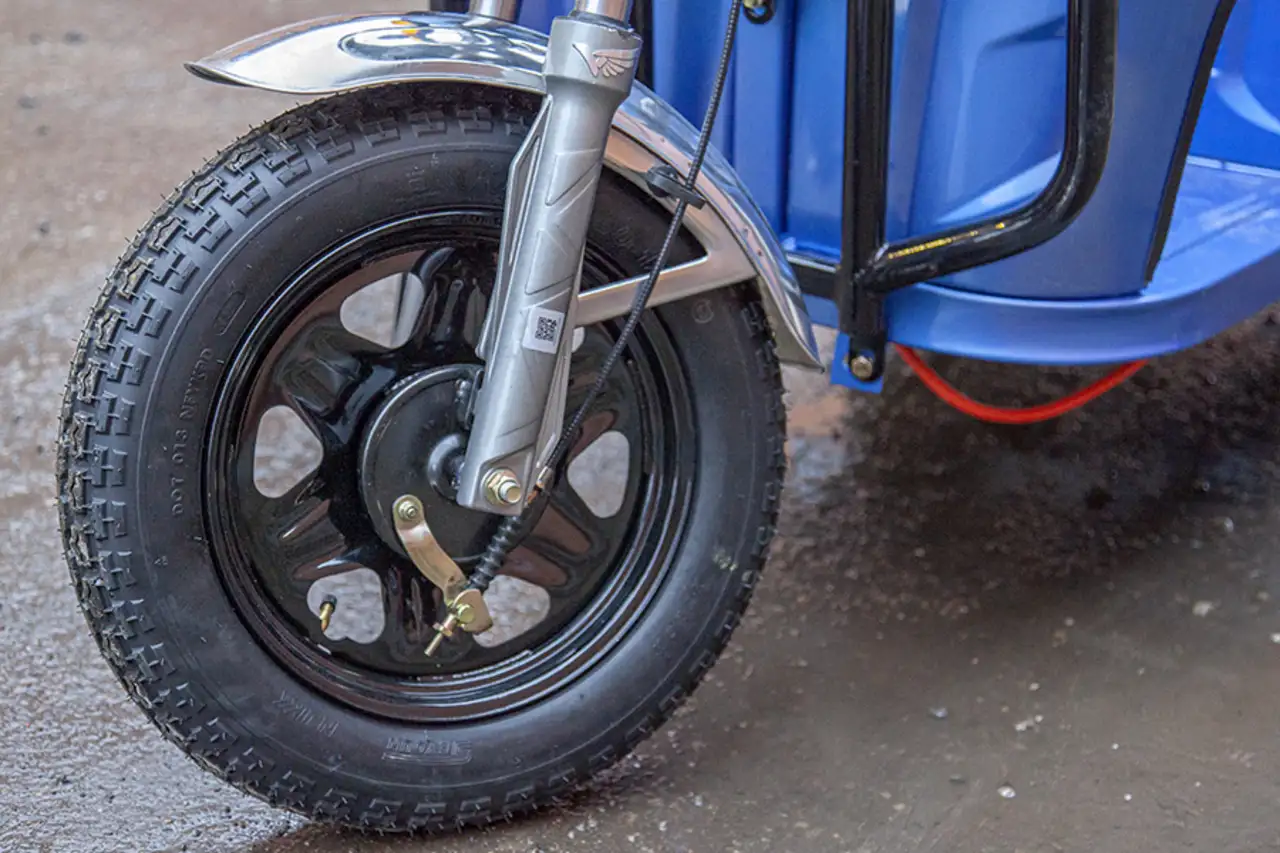 Грузовой электротрицикл rutrike круиз 60v/1000w, фотография 11
