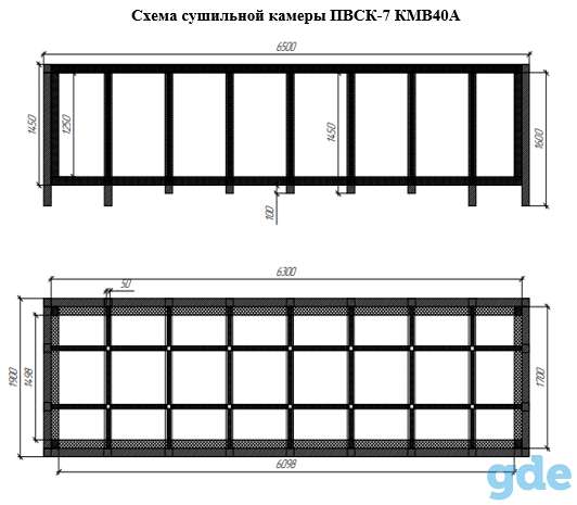 Пресс-вакуумная сушильная камера ПВСК-7КВМ40А, фотография 1