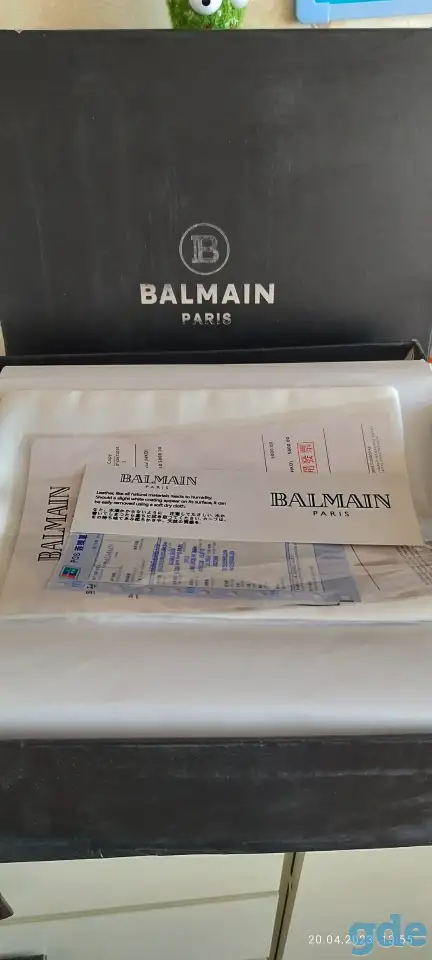 Кроссовки BALMAIN оплачу пересылку, фотография 6