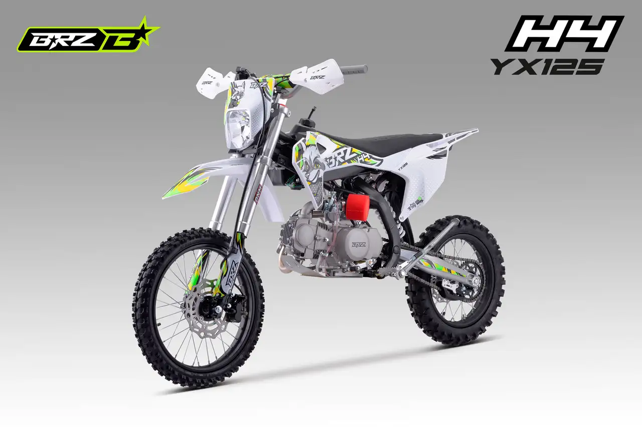 Питбайк brz h4 yx125 17/14, фотография 2