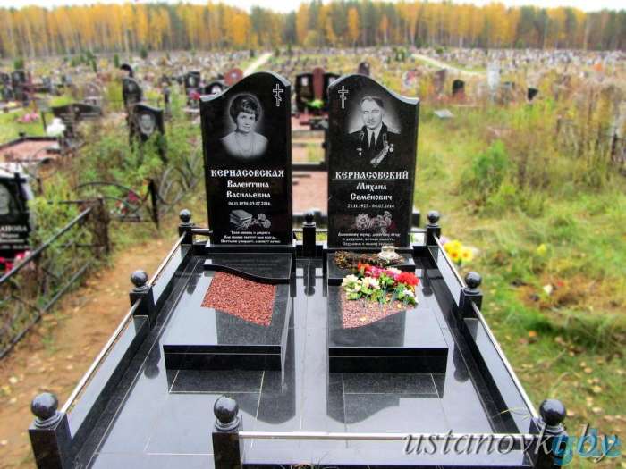 установка памятников и благоустройство могил, фотография 9