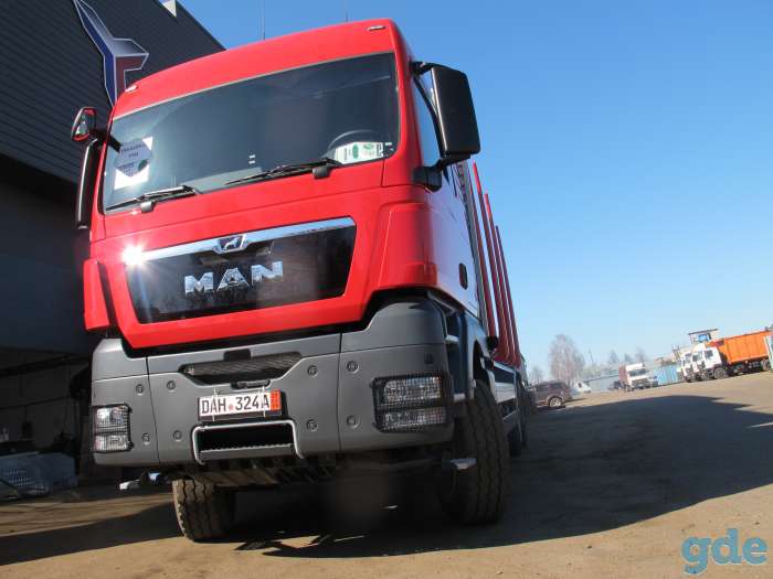 Сортиментовоз MAN TGX с манипулятором TajFun Liv, фотография 2