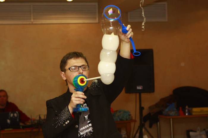Шоу мыльных пузырей Минск, SUPERSHOW, фотография 5