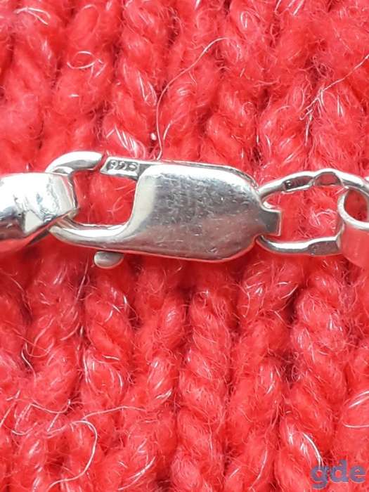 Крест со шнурком.Серебро925пр.Крест 5.5×3.5см.Длина шнурка65см., фотография 5