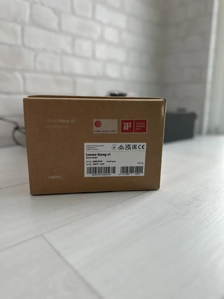 Портативная колонка LOEWE Klang S1 Grey Новая, фотография 2
