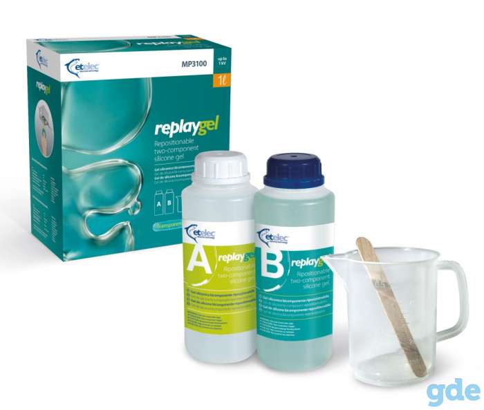 Гель двухкомпонентный  2*500мл Replay gel многоразовый MP3100, фотография 1