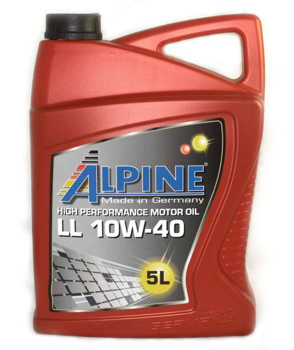 Моторное масло ALPINE LL 10W-40, фотография 1