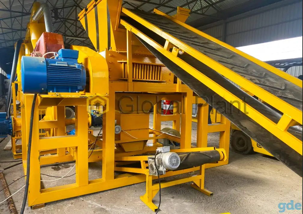 Шредер для дробления шин Global Recycler 500, фотография 1