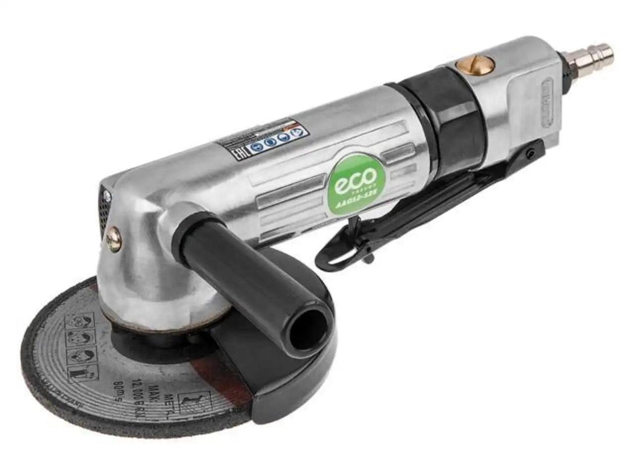 Пневмошлифмашина eco aag12-125, фотография 1