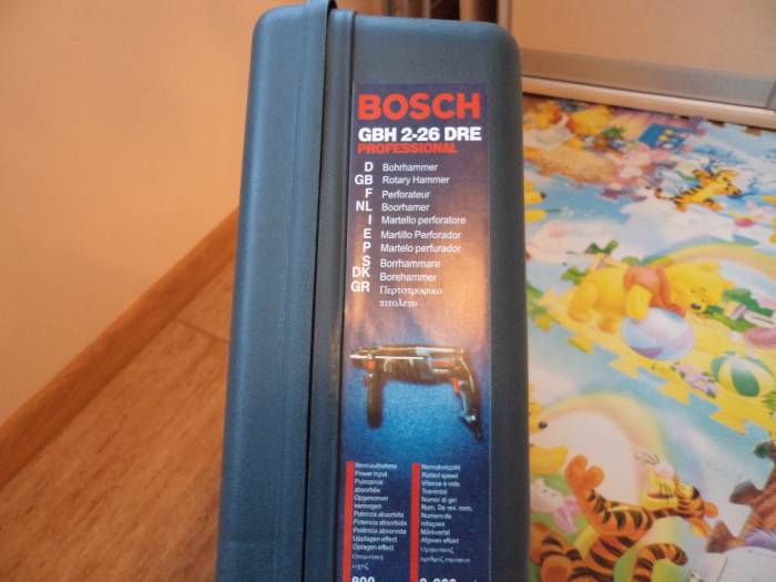 Перфоратор дрель Bosch GBH 2-26 DRE, фотография 2