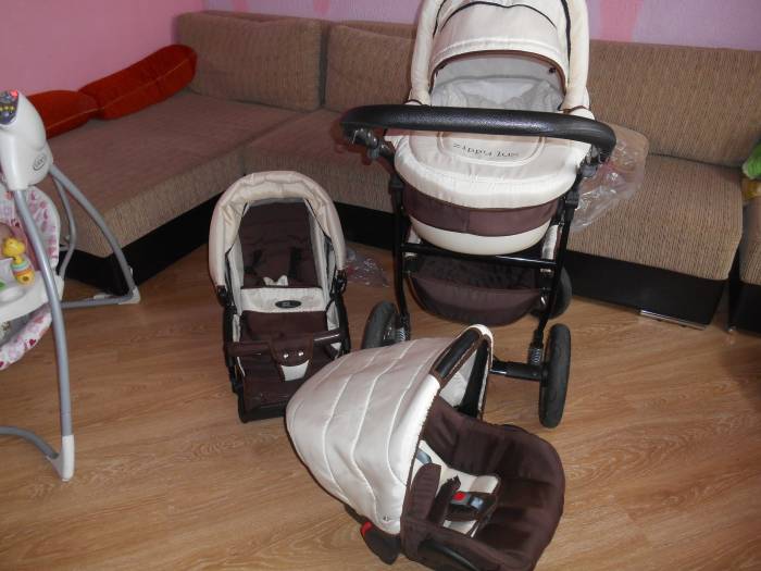 Коляска 3 в 1 Seka Zippy Lux, фотография 3