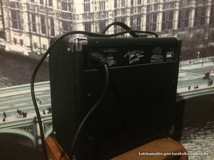 Комбоусилитель для электрогитары MEGA AMP GX15G., фотография 1