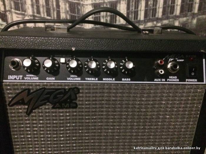 Комбоусилитель для электрогитары MEGA AMP GX15G., фотография 2