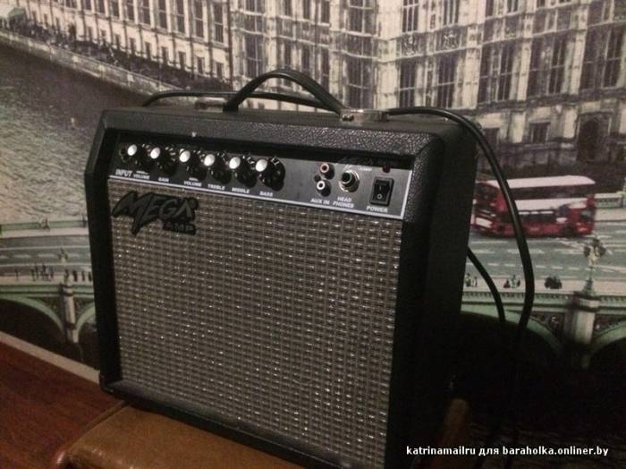 Комбоусилитель для электрогитары MEGA AMP GX15G., фотография 3