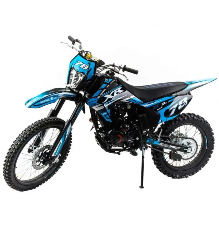 Мотоцикл кросс motoland xr 250 lite синий (172fmm), фотография 1