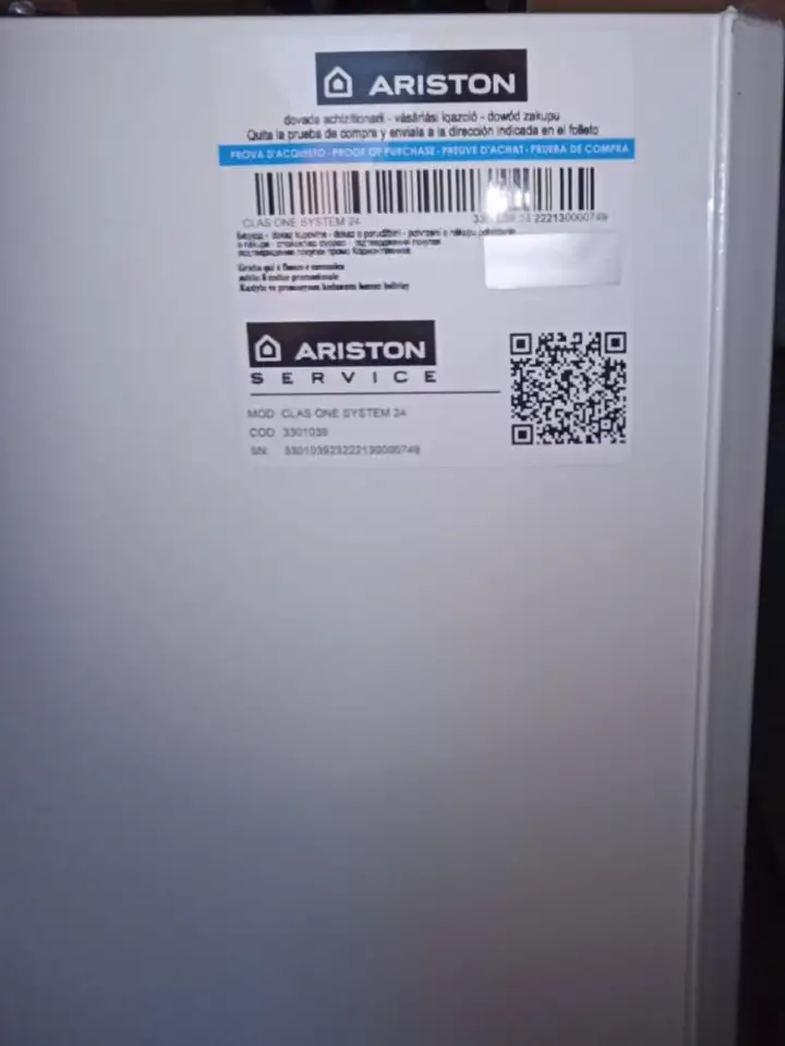 Газовый котел Ariston CLAS ONE SYS 24 RDC, фотография 4