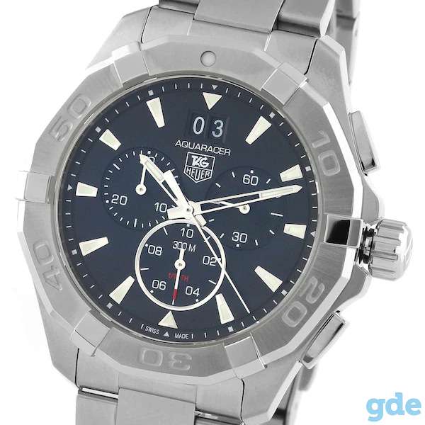 TAG HEUER Aquaracer 43mm Quartz Chronograph Mens Watch CAY1110.BA0927, фотография 4