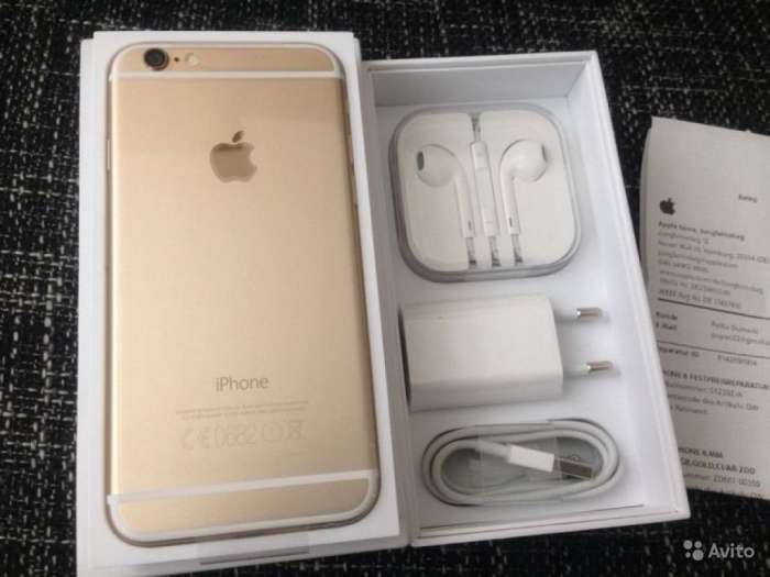 Продам Iphone 6 Gold 16 Gb., фотография 1