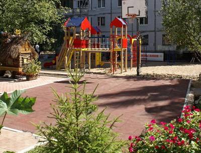 Травмобезопасная резиновая плитка www.tivan.by, фотография 1