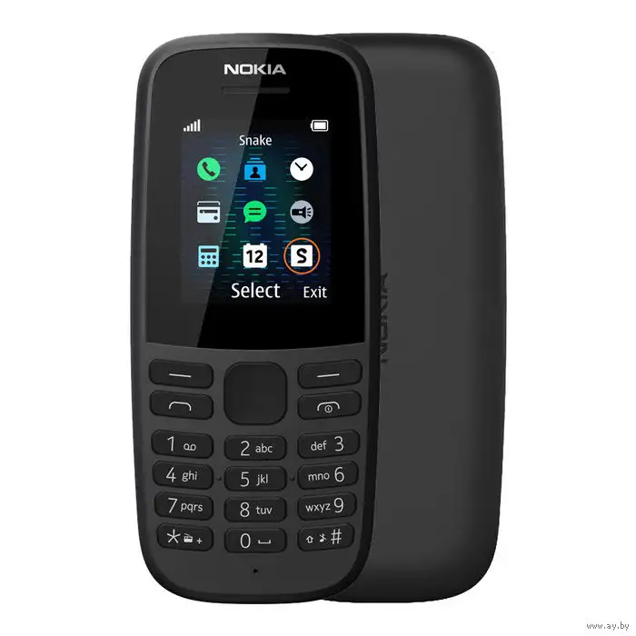 Кнопочный телефон Nokia 105 без камеры и флэшки, фотография 1