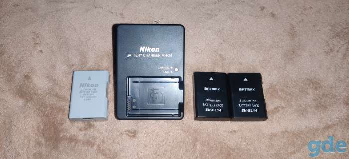 зеркальный фотоаппарат NIKON D5300 с объективом KIT 18-55 VR., фотография 3