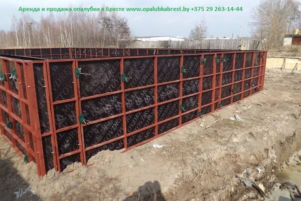 Опалубка мелкощитовая в аренду (напрокат) Аренда по Бресту и району.  Продажа опалубки., фотография 2