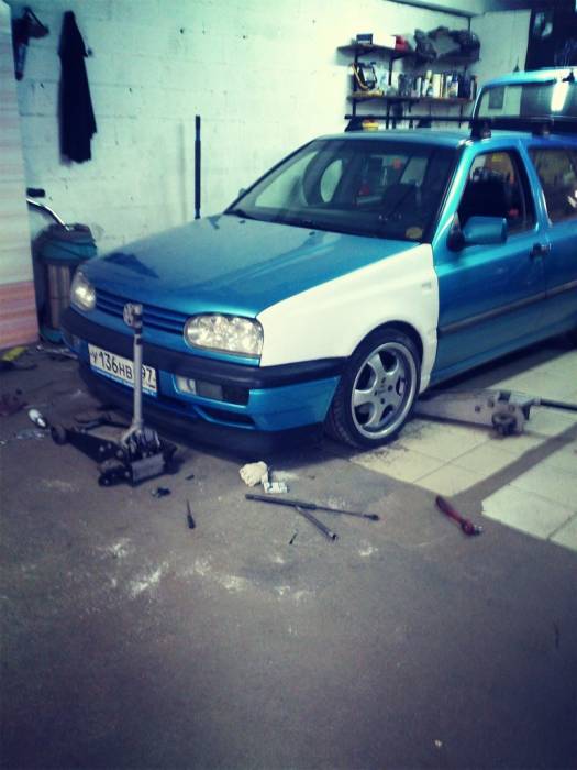 Крылья, двери на Volkswagen Golf3 (стеклопластик), фотография 3
