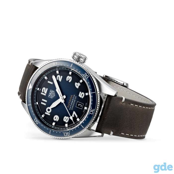 TAG HEUER Autavia Calibre 5 COSC 42mm Mens Watch WBE5116.FC8266, фотография 2