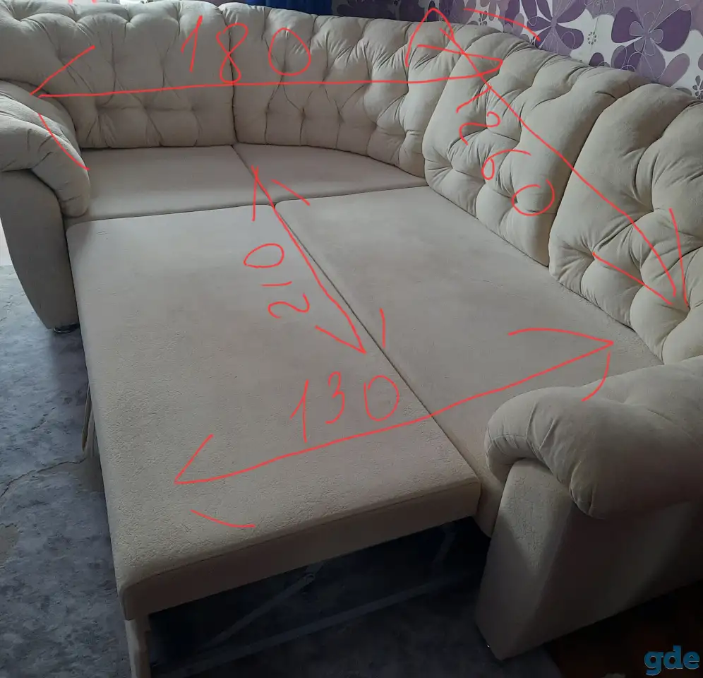 Диван угловой, фотография 1