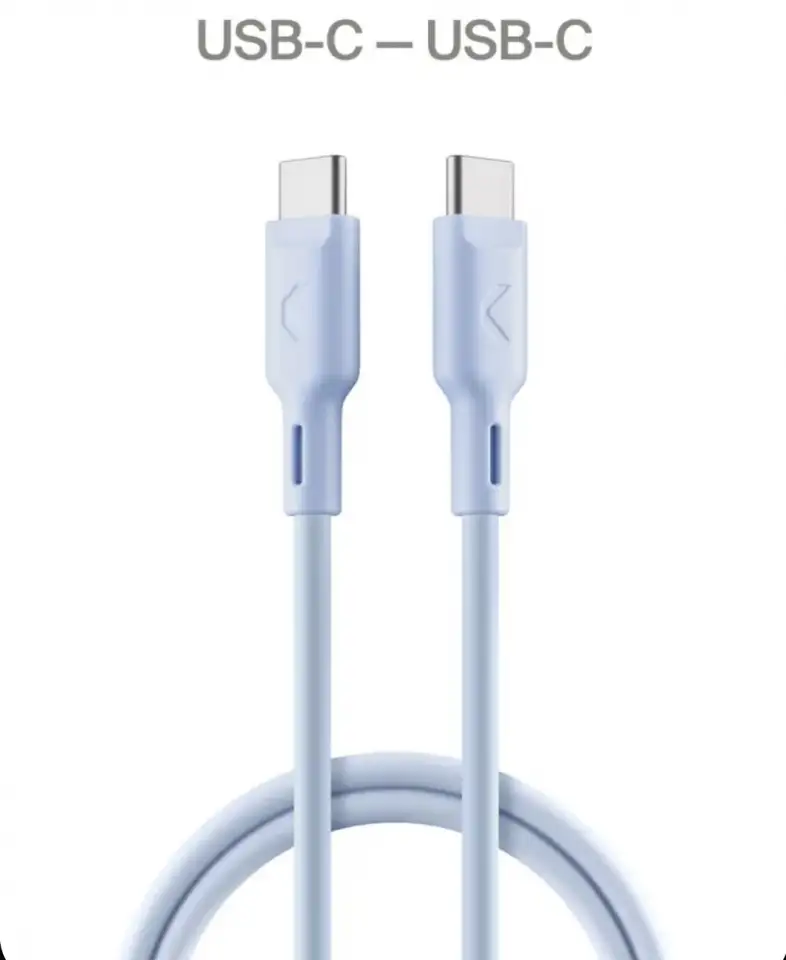Кабель USB Type C - Type C 1 метр., фотография 3