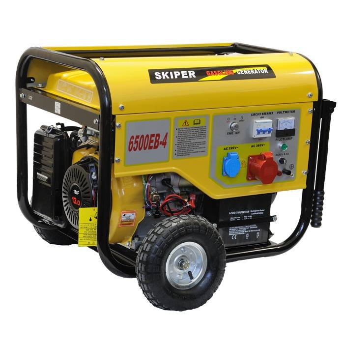 Электростанция Skiper LT 6500 EB-4, 5.5 кВт, 25 л, 82 кг, фотография 1