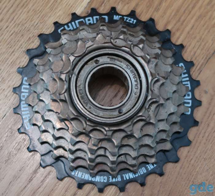 Трещетка SHIMANO MF-TZ21 7s 14-28T, фотография 1
