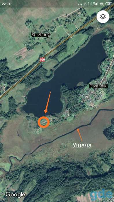 Дом на берегу озера (первая береговая линия), д. Пряники, Ушачский район, Витебская область, фотография 9