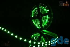 Открытая светодиодная лента SMD 3528 60LED/m IP33 12V Зеленый, фотография 1