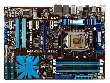 материнка asus p7p55d, фотография 1
