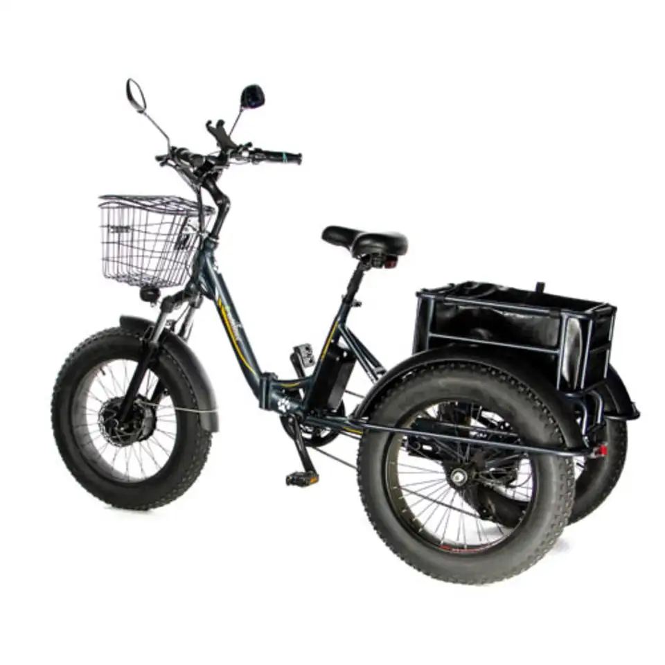 Электровелосипед трицикл e-motions panda 750w, фотография 2