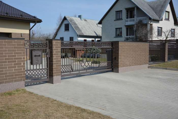 Ворота кованые и сварные, фотография 2
