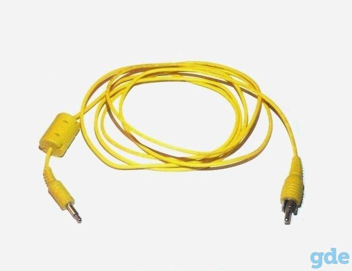 Видеокабель RCA (тюльпан) - Миниджек 3.5мм для TV, фотография 1