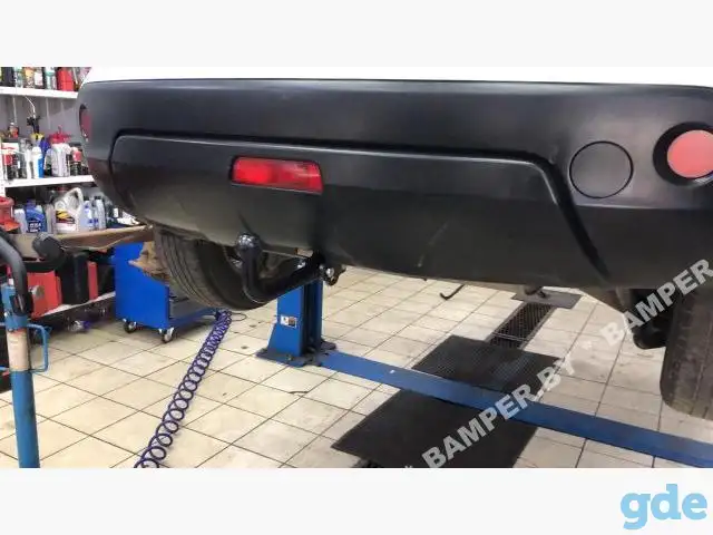 Прицепное устройство (фаркоп) на Nissan Qashqai/ Nissan Qashqai J11, фотография 1