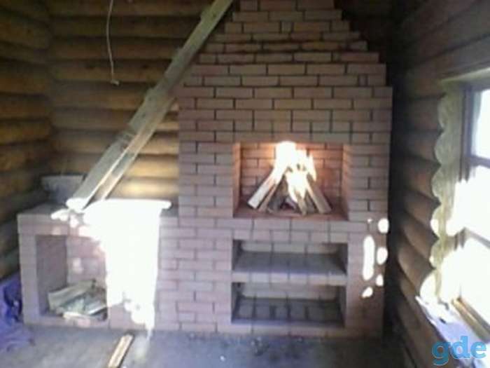 Кладка и ремонт кирпичных печей, каминов,барбекю., фотография 6