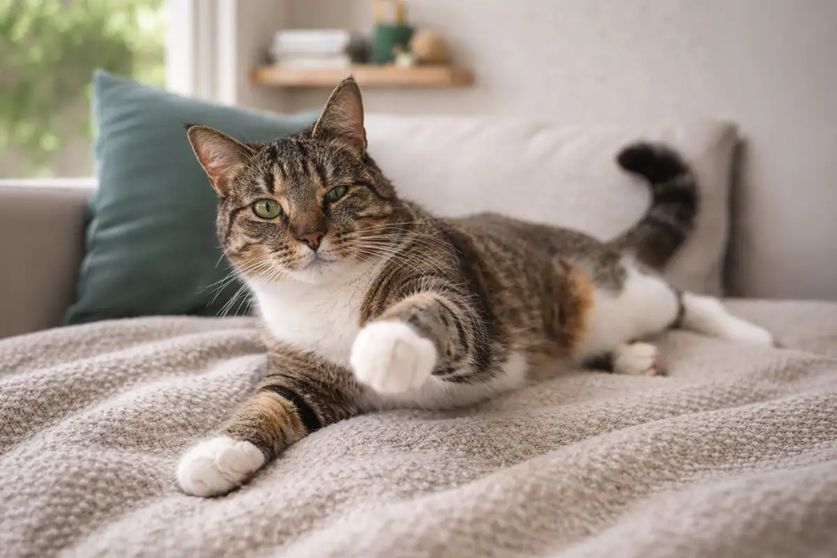Замечательная кошечка Лучик в дар, фотография 6