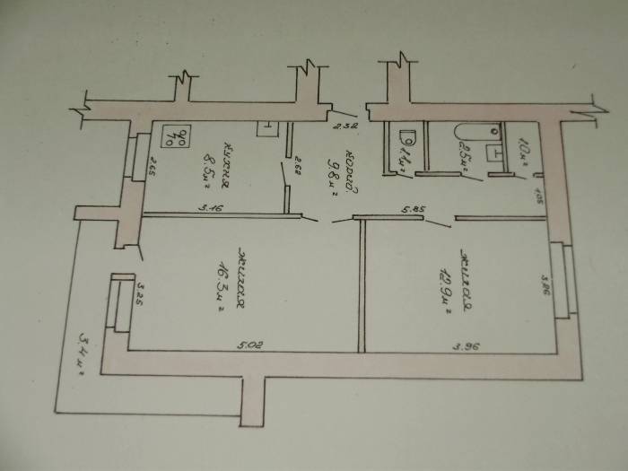 продам 2-х комнатную квартиру в северном мик-не по ул.Жукова, фотография 1