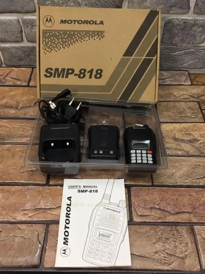 Рация Motorola SMP 818 UHF, LPD дальнего радиуса, фотография 3
