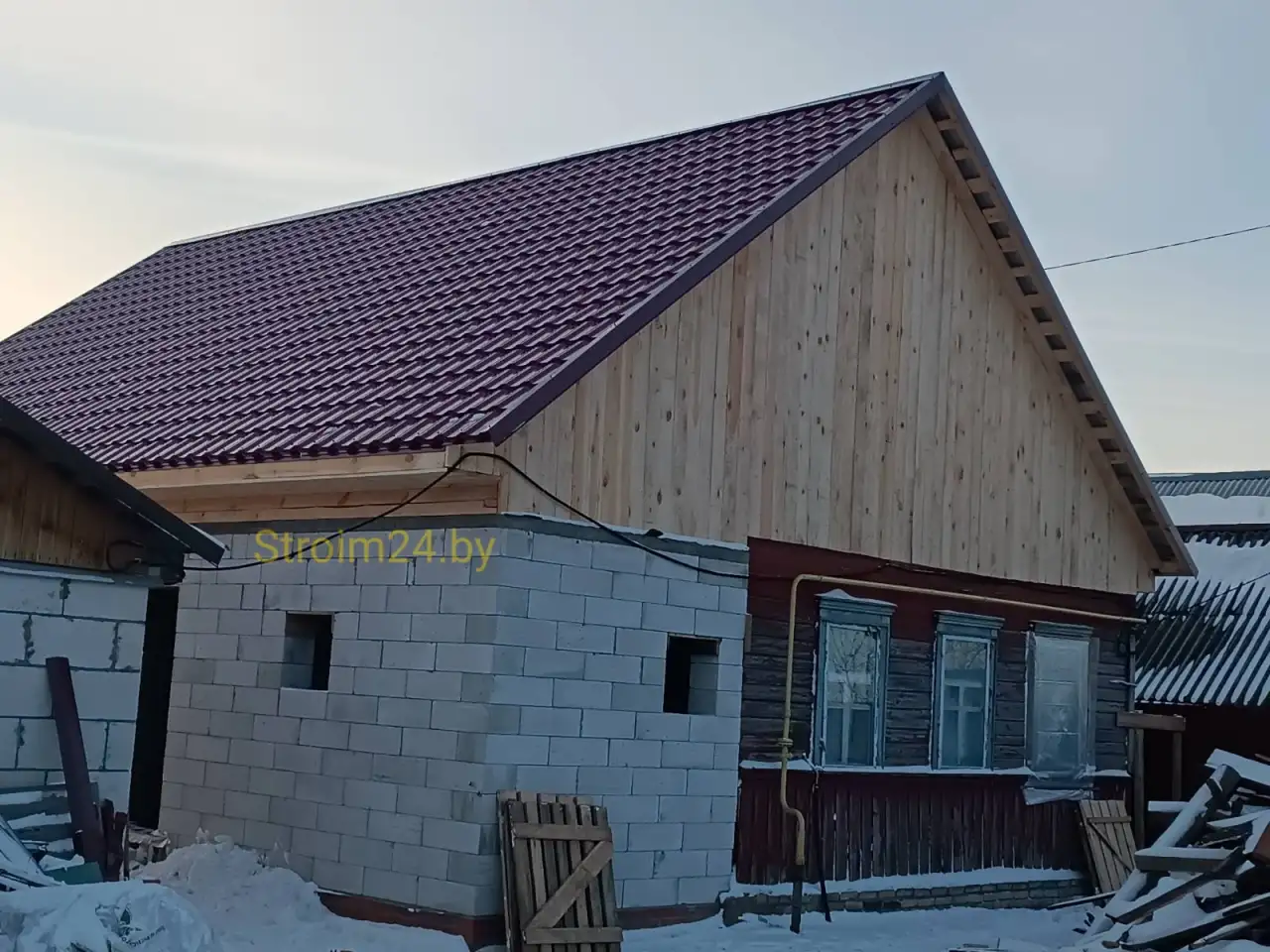 Монтаж металлочерепицы в Гомеле, фотография 2